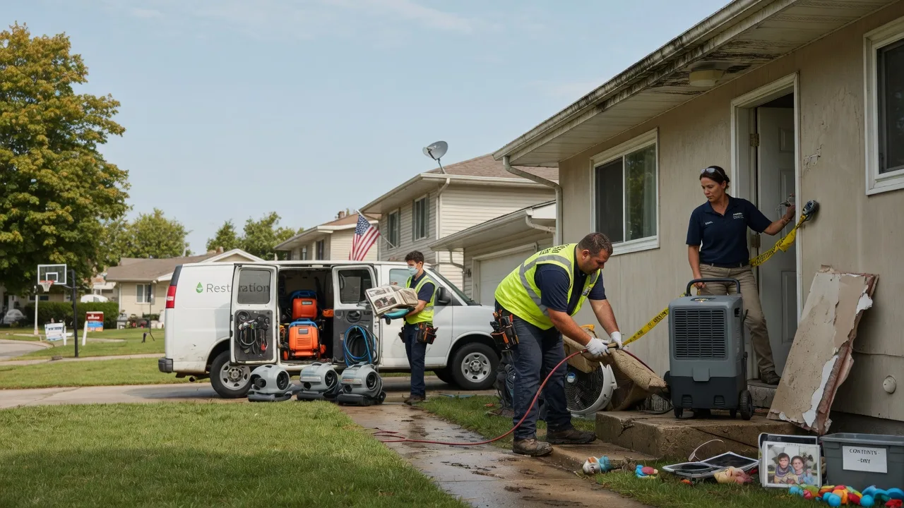 Water Damage Restoration in Waukegan, IL near me